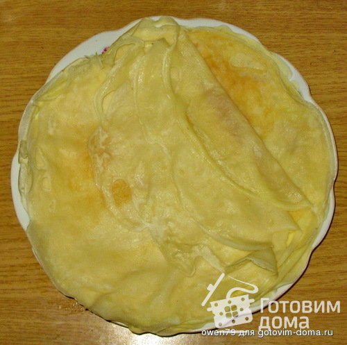 &quot;Пирожки&quot; из блинчиков, в кляре фото к рецепту 1