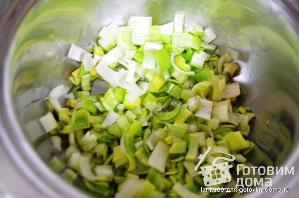 Куриный суп с Стилтон (Chicken soup with broccoli and Stilton) фото к рецепту 1