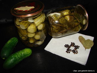 "Детские" маринованные огурчики