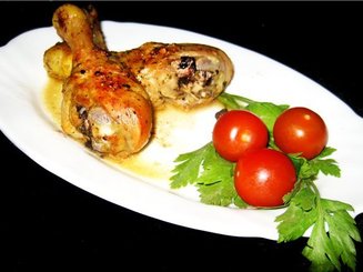 Курица, запеченная в духовке