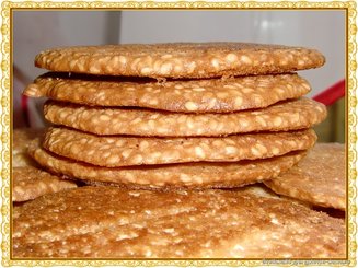 Кунжутное печенье