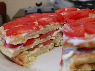 Тортик кабачковый