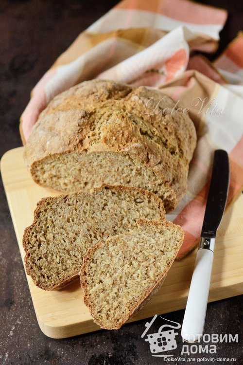 Irish Brown Soda Bread - Ирландский содовый хлеб