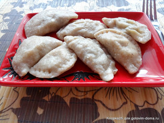 Вареники с картофелем (постные)