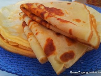 Блины, которые всегда не комом