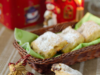 Рождественское  немецкое печенье "Mini-Stollen"