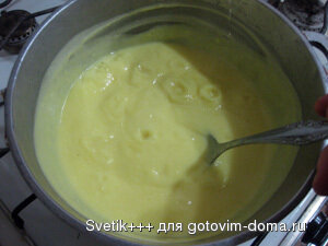 Ванильное суфле со сладким молочным соусом фото к рецепту 1