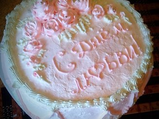 Белковый заварной крем с желирующим сахаром (мой вариант)