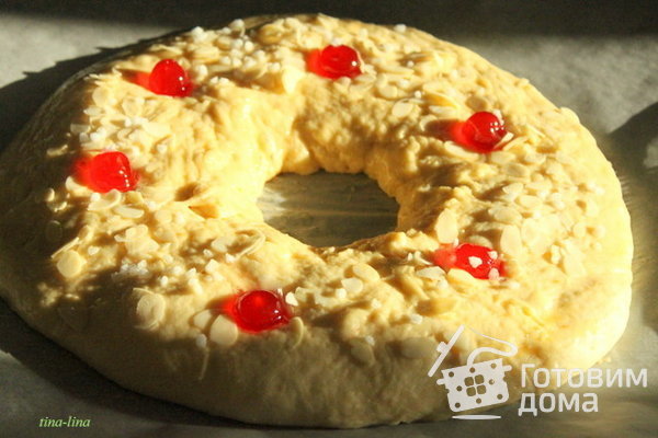 Roscón de Reyes или Королевский бублик фото к рецепту 1