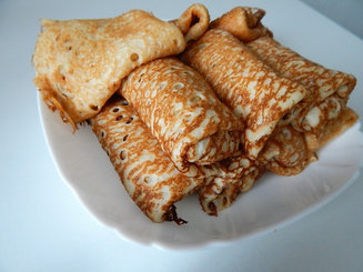 Ажурные блинчики на Масленницу