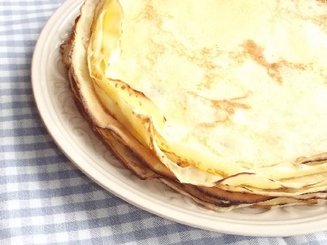 Блины на молоке и кипятке