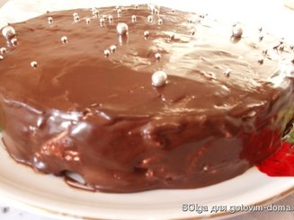 Шоколадная глазурь с желатином