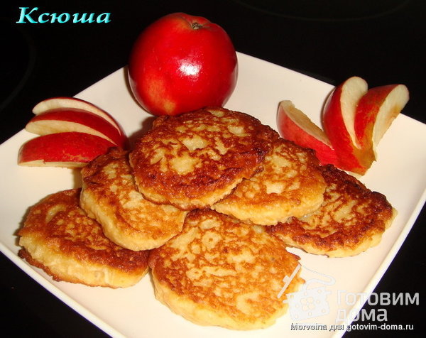 Яблочные блинчики фото к рецепту 1