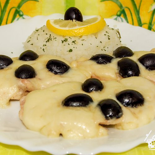 Куриные отбивные с сыром