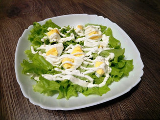Зеленый салат по-польски