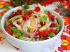 Салат из квашенной капусты и редьки