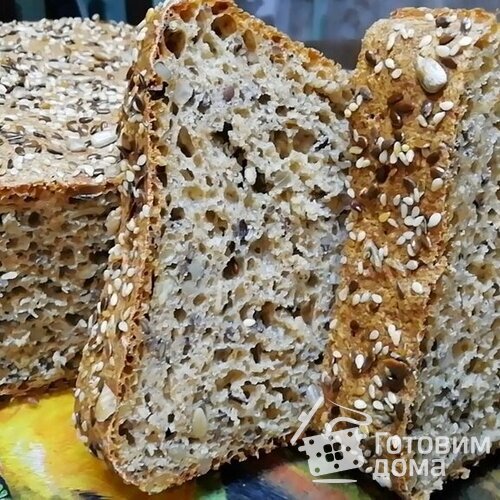 Быстрый Хлеб из цельнозерновой муки в духовке
