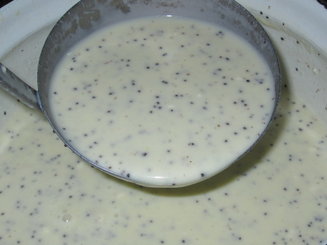 Французские маковые блинчики