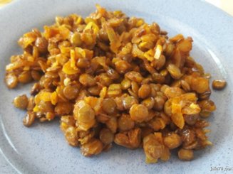 Карри из чечевицы