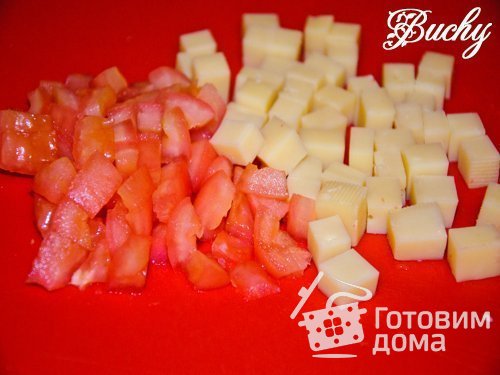 &quot;Гнёздышки&quot; с сыром и помидорами фото к рецепту 2