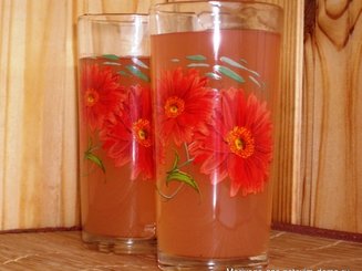Клюквенный кисель