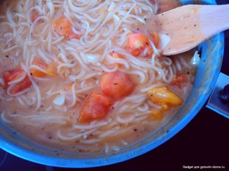 One Pan Pasta (паста и соус в одной сковороде)