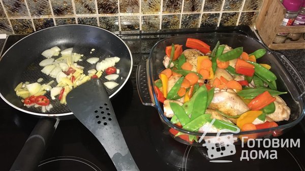 Курица с овощами по-индийски фото к рецепту 3