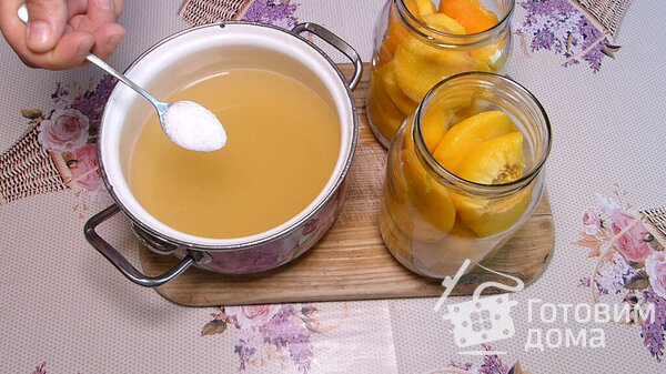 Персики в сиропе на зиму фото к рецепту 3