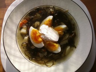 Щи зелёные с морской капустой "Дальневосточные"