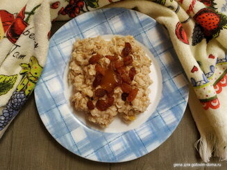 Овсяная каша с изюмом и мёдом от английских пенсионеров
