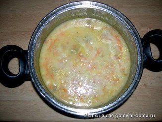 Картофельный суп-пюре с грибами