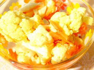 Маринованная цветная капуста по-корейски