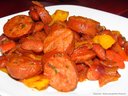Фасоль с колбасками и овощами по-деревенски от Людмила - Мила Фасоль с колбасками и овощами по-деревенски от Людмила - Мила