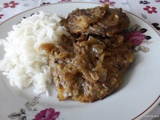 Отбивные из печени