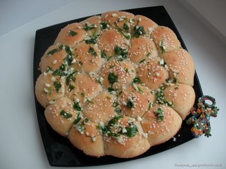 Пампушки чесночные
