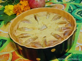 Творожная запеканка с кукурузной мукой