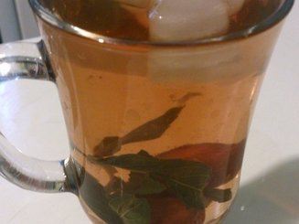 Клубнично-мятный чай