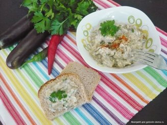 Патлыджан эзмеси - баклажановая закуска