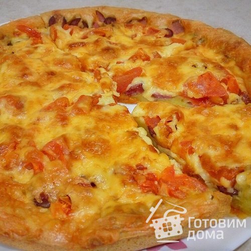 Заливная Пицца в Духовке