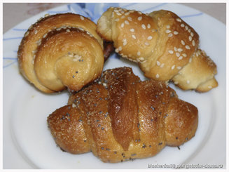 Венские рогалики (сдоба)