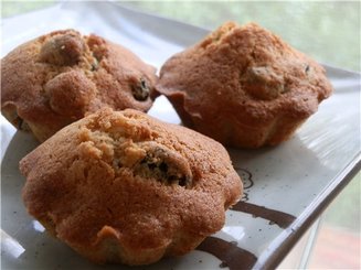 Воздушные маффины с сухофруктами