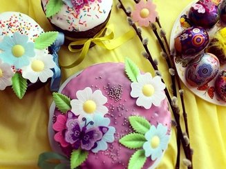 Легкий и очень нежный пасхальный кулич