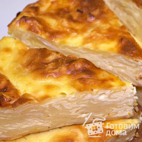 Вкуснейший рваный пирог из лаваша на сметане