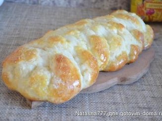 Творожная коса (без дрожжей)