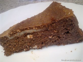 Творожная запеканка с какао