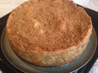 Яблочный пирог с ореховой корочкой