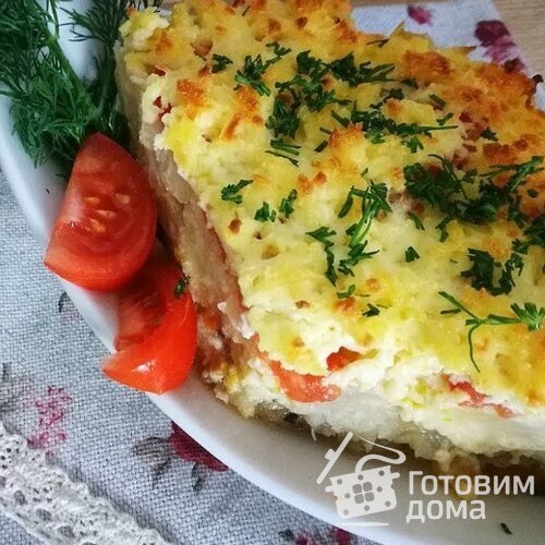 Запеканка из цветной капусты