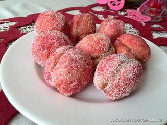 Пирожные "Персики"