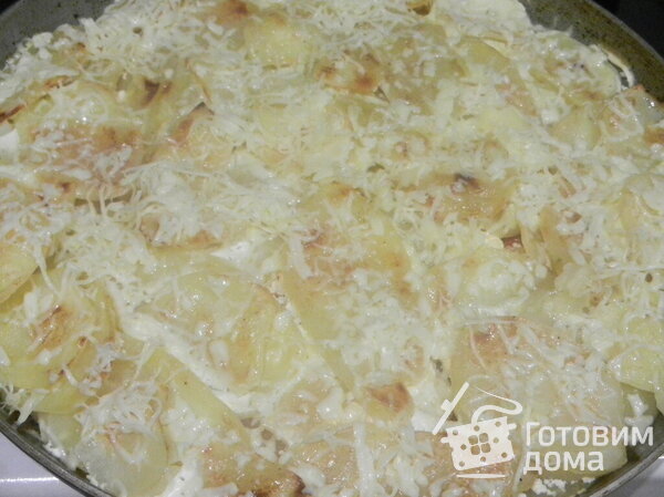 Запеканка с картофелем и курицей под Майонезом Провансаль Махеев фото к рецепту 7