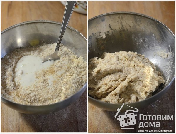 Цельнозерновые мини-сконы с овсяными хлопьями фото к рецепту 2